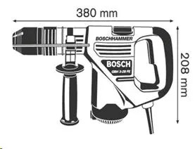 Perforator, 28 mm, SDS+